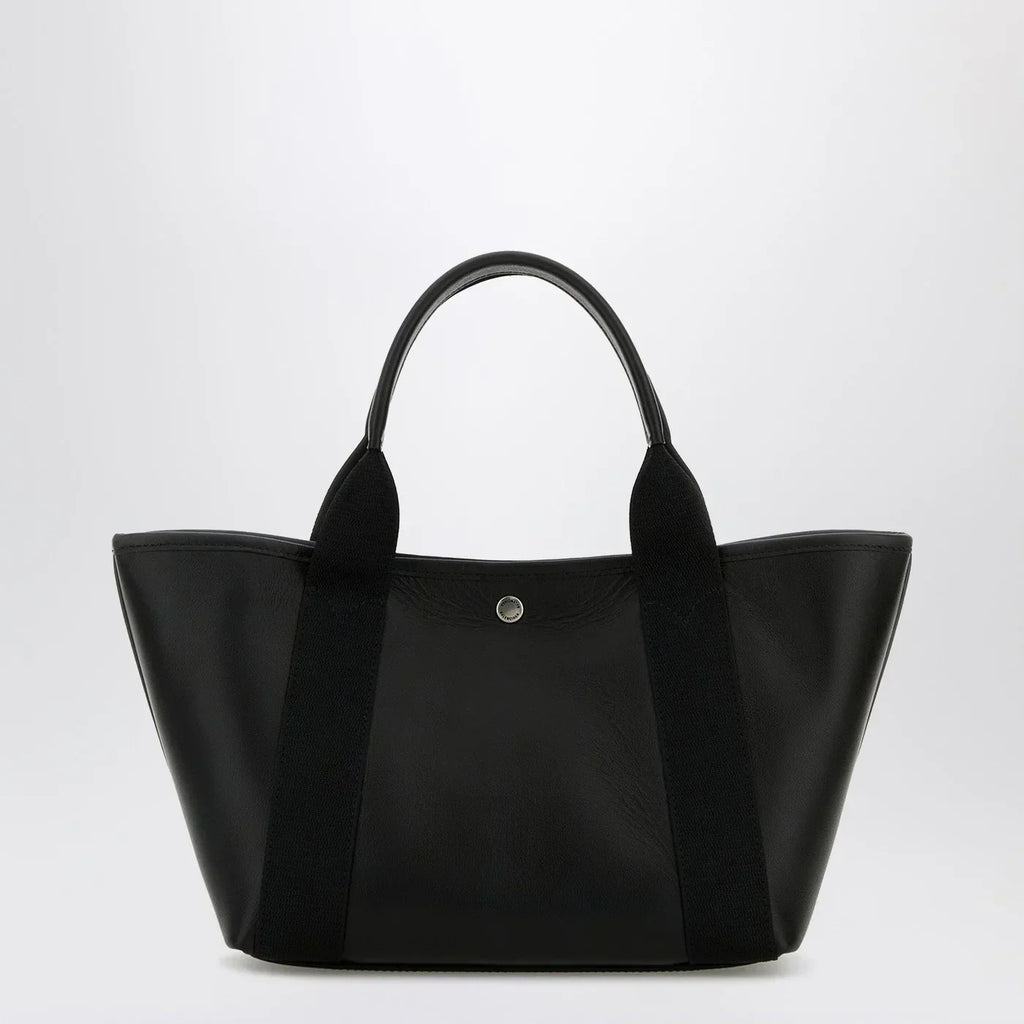 Balenciaga - Biarritz shopping bag in black leather