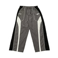 Corteiz Devil's Island Spliced Contrast Casual Pants – Dark Grey
