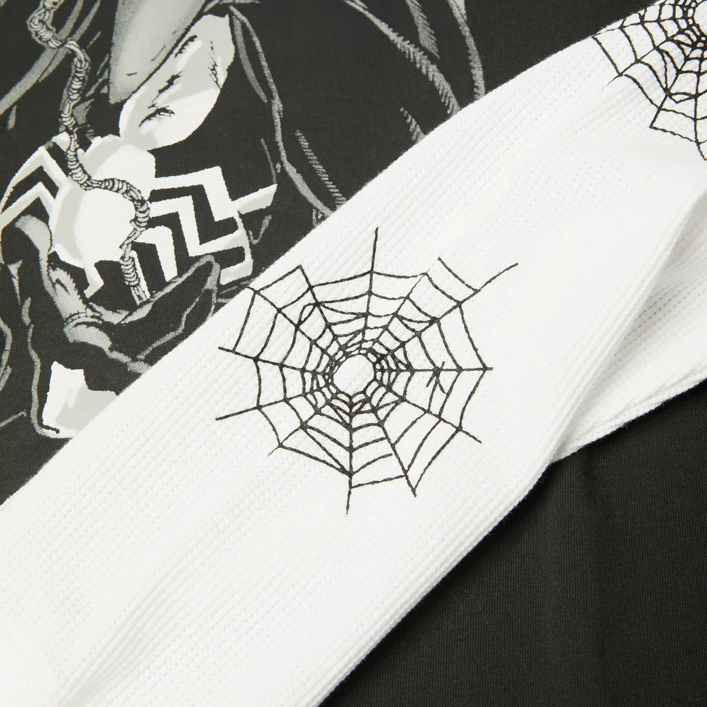 HUF Spiderman Web Long Sleeve Double Layer Top